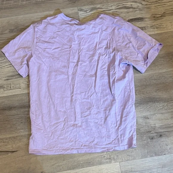 Puma Lavender Tee with Bold Logo - Picture 3 of 5